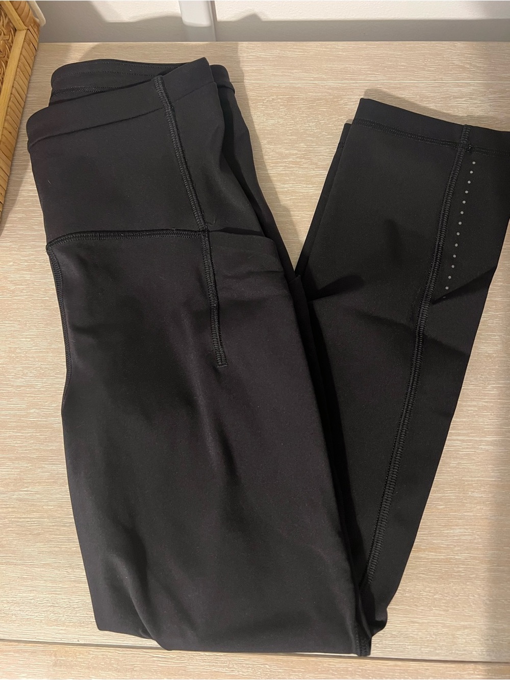 lululemon athletica Black Seamless Active Leggings